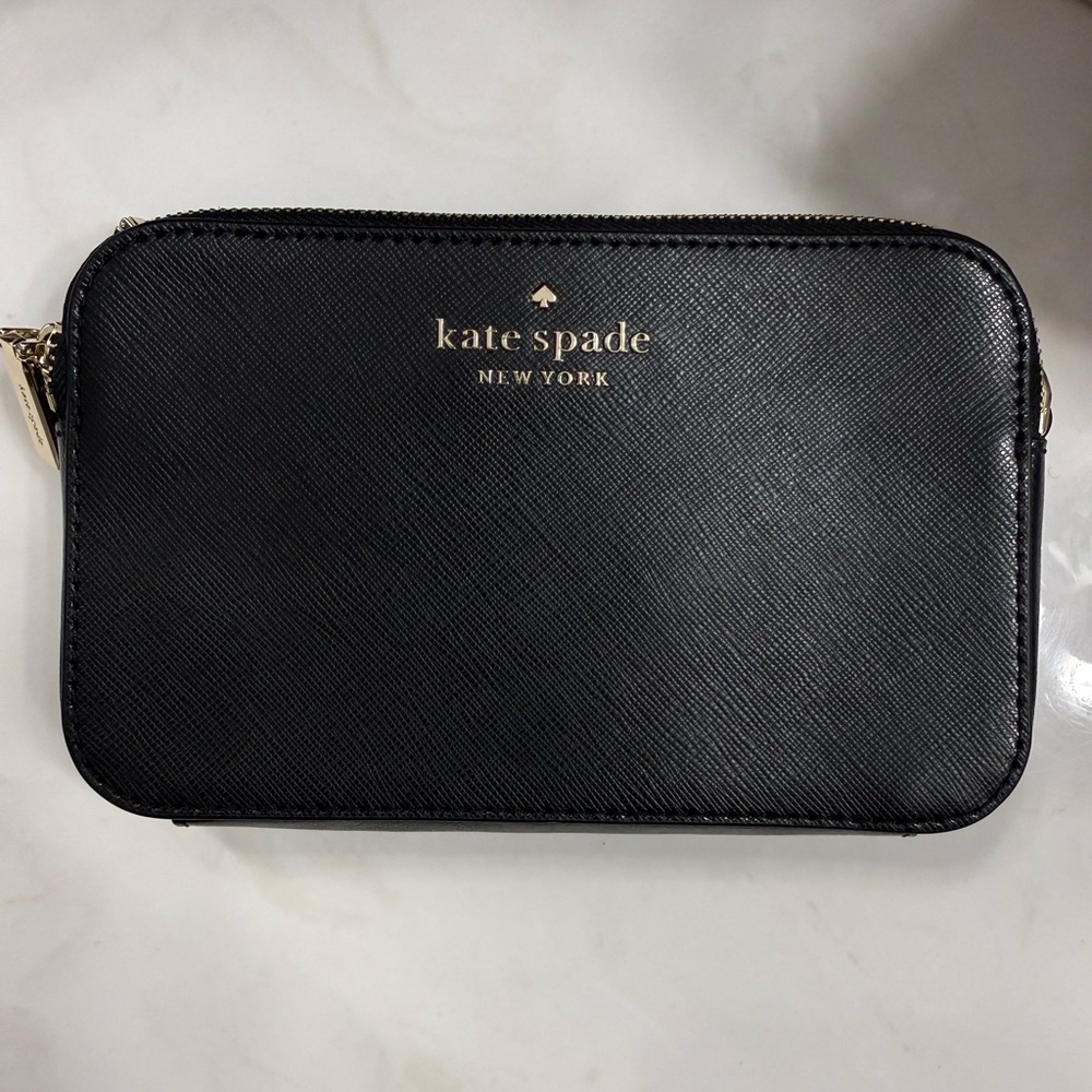 Kate Spade Black Leather Crossbody